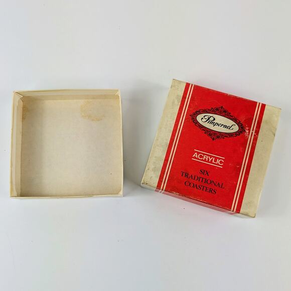 Pimpernel Vintage Drink Coasters Acrylic Classic Cars Made in England Six Cork - Picture 7 of 12